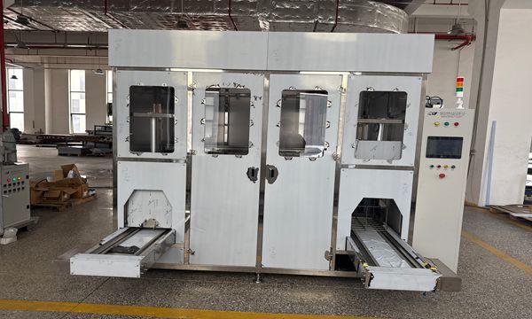 【自动式超声清洗设备】全自动2槽IPA异丙醇超声波清洗设备